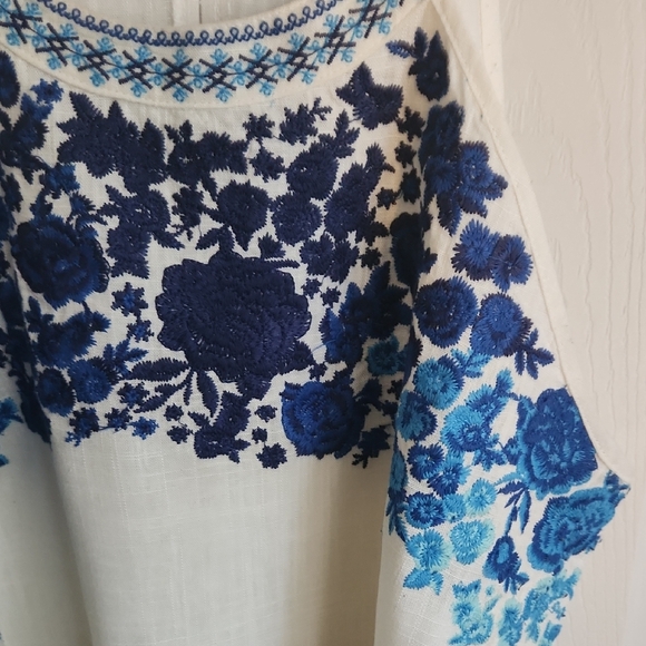 Altar'd State Floral Embroidered Tank Top - Picture 5 of 6